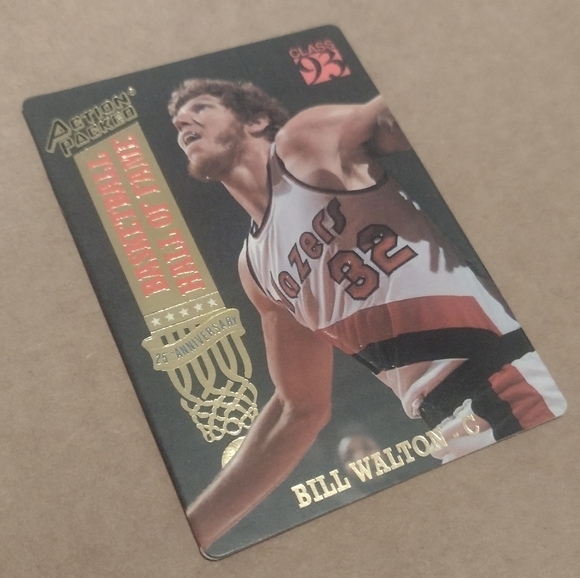 NEW!💯 BILL WALTON HALL OF FAME OLD SCHOOL BLAZERS BASKETBALL CARD WITH CASE! - Picture 11 of 16